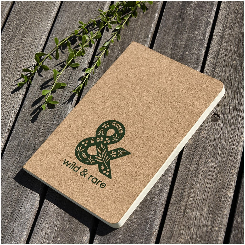 Okiyo Eri Bamboo & Cork Notebook & Pen Set - Image 4