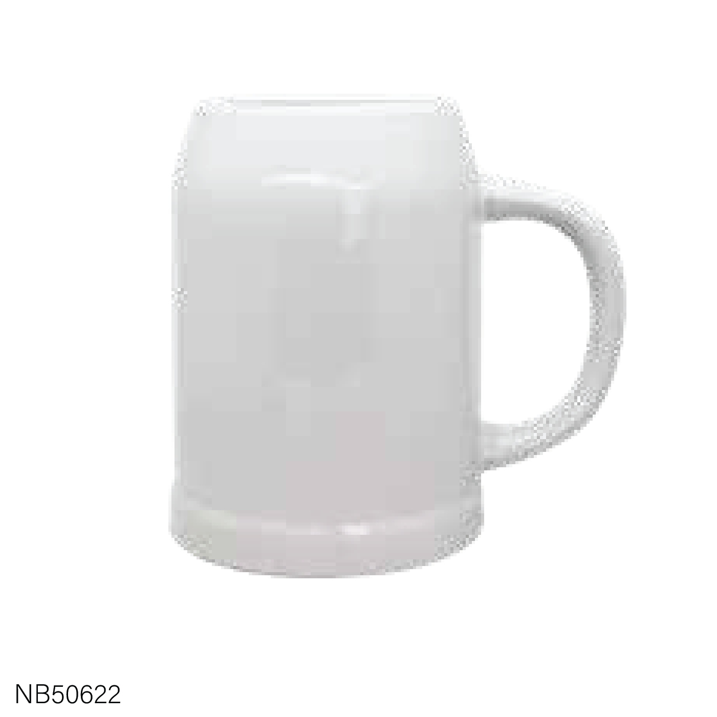 White German Ceramic Beer Mug 690ML (TO RIM)