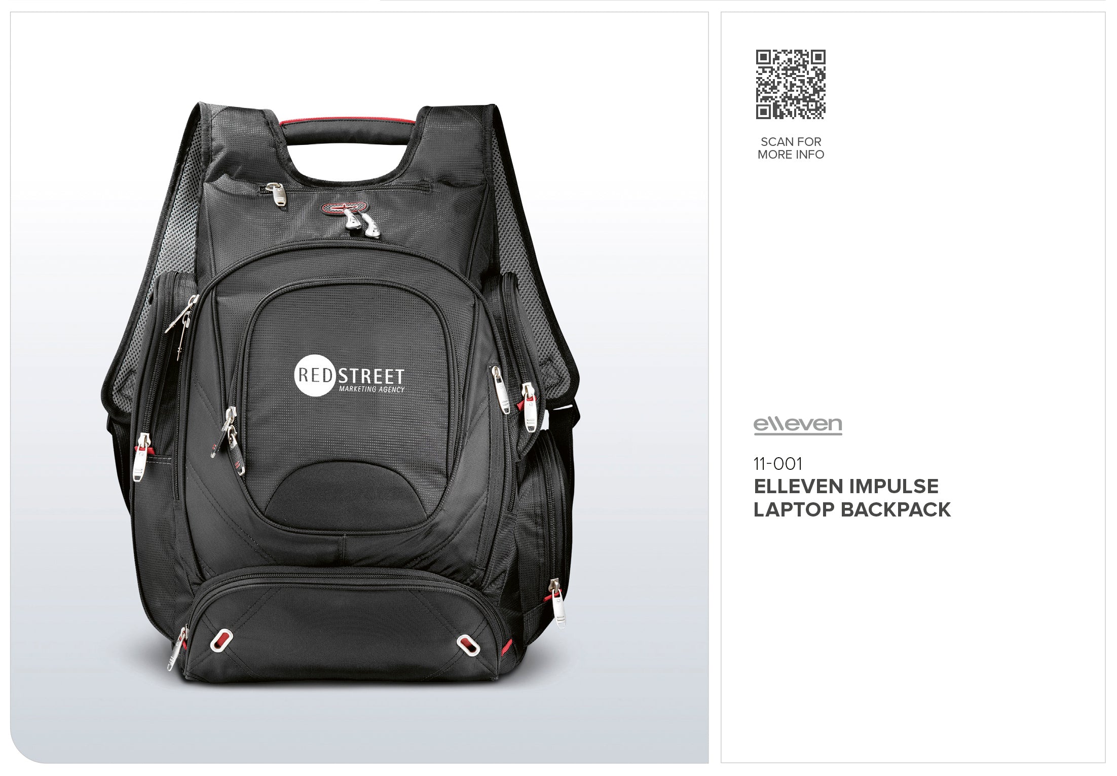 Elleven Impulse Laptop Backpack - Image 8