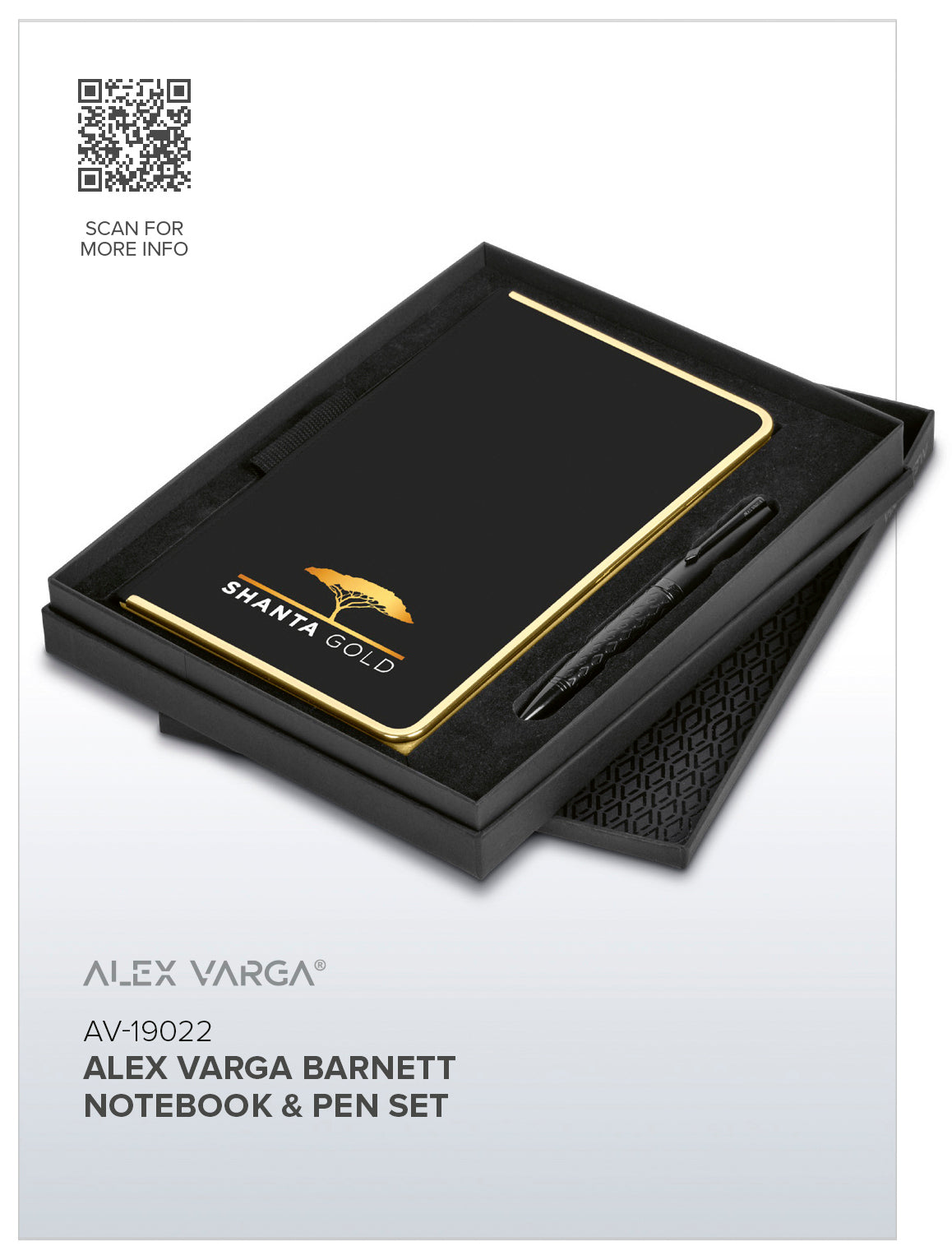 Alex Varga Barnett Notebook & Pen Set - Image 4