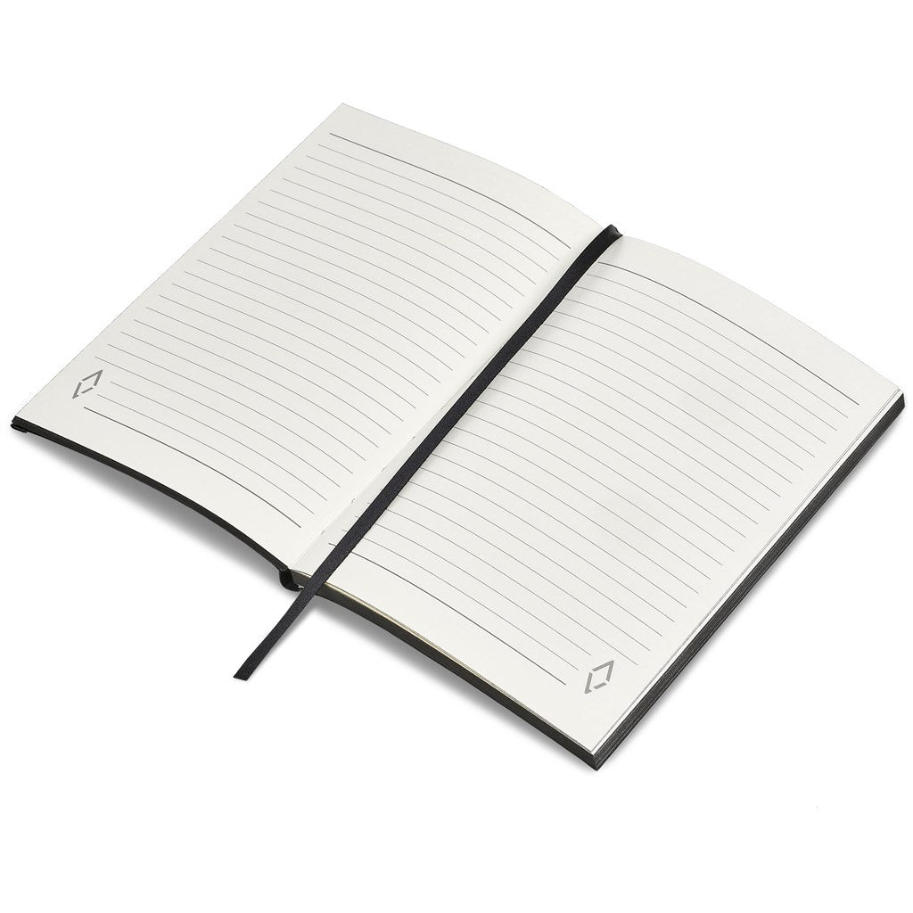 Black Soft Cover Notebook - Alex Varga Corinthia A5 Soft Cover Book - Image 3