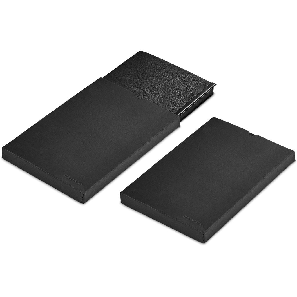 Black Soft Cover Notebook - Alex Varga Corinthia A5 Soft Cover Book - Image 6