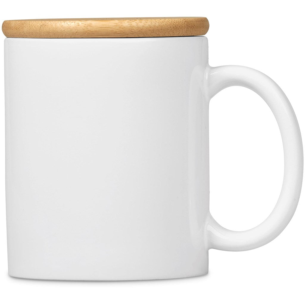 Okiyo Sozo Bamboo & Ceramic Sublimation Coffee Mug - 330ml - Image 13