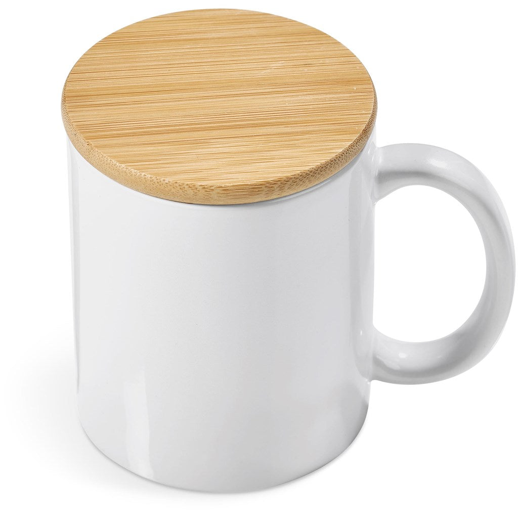 Okiyo Sozo Bamboo & Ceramic Sublimation Coffee Mug - 330ml - Image 15