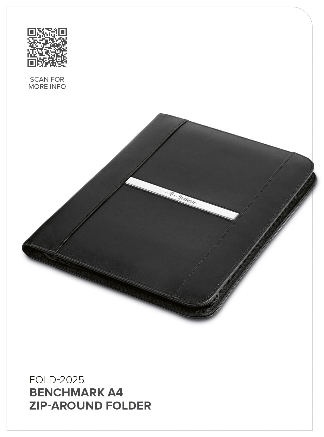Altitude Benchmark A4 Zip-Around Folder - Image 5
