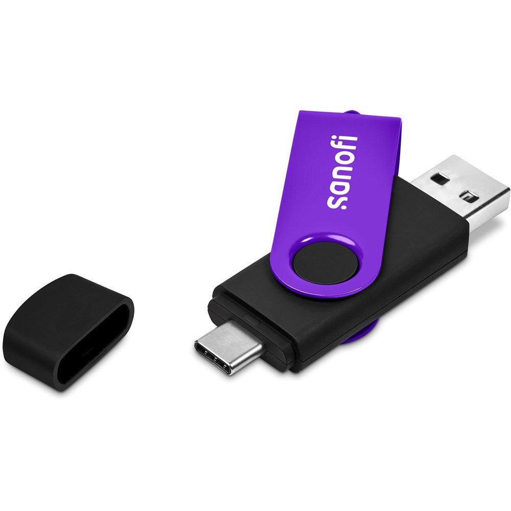Shuffle Gyro Black Flash Drive – 8GB - Image 4