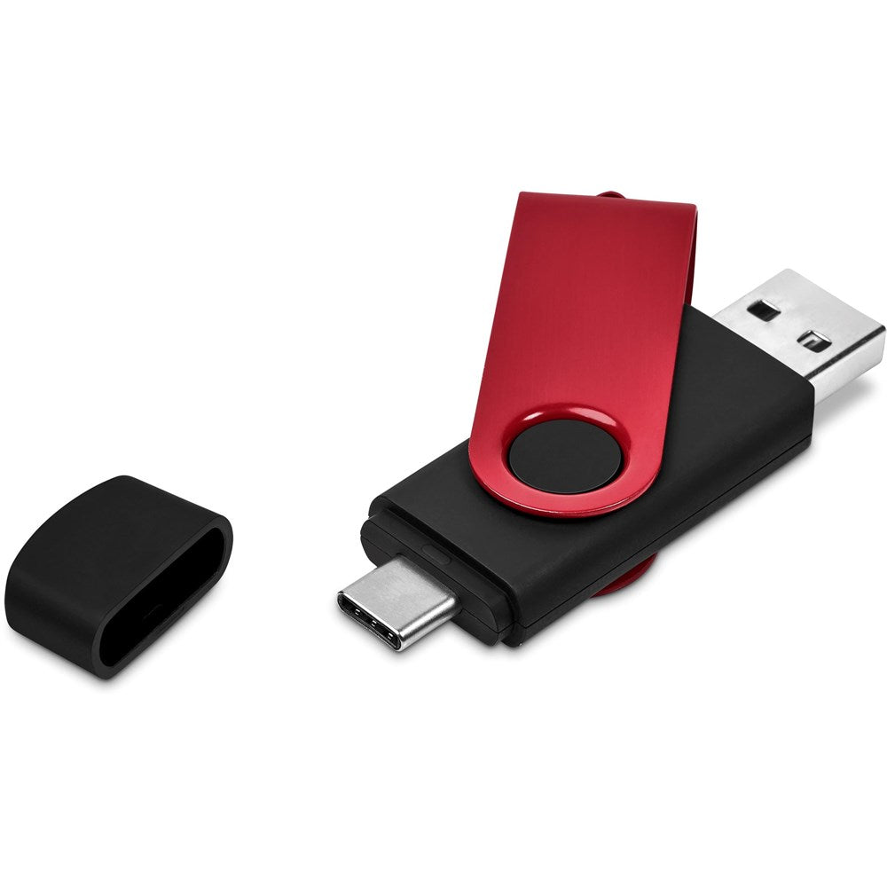 Shuffle Gyro Black Flash Drive – 8GB - Image 9