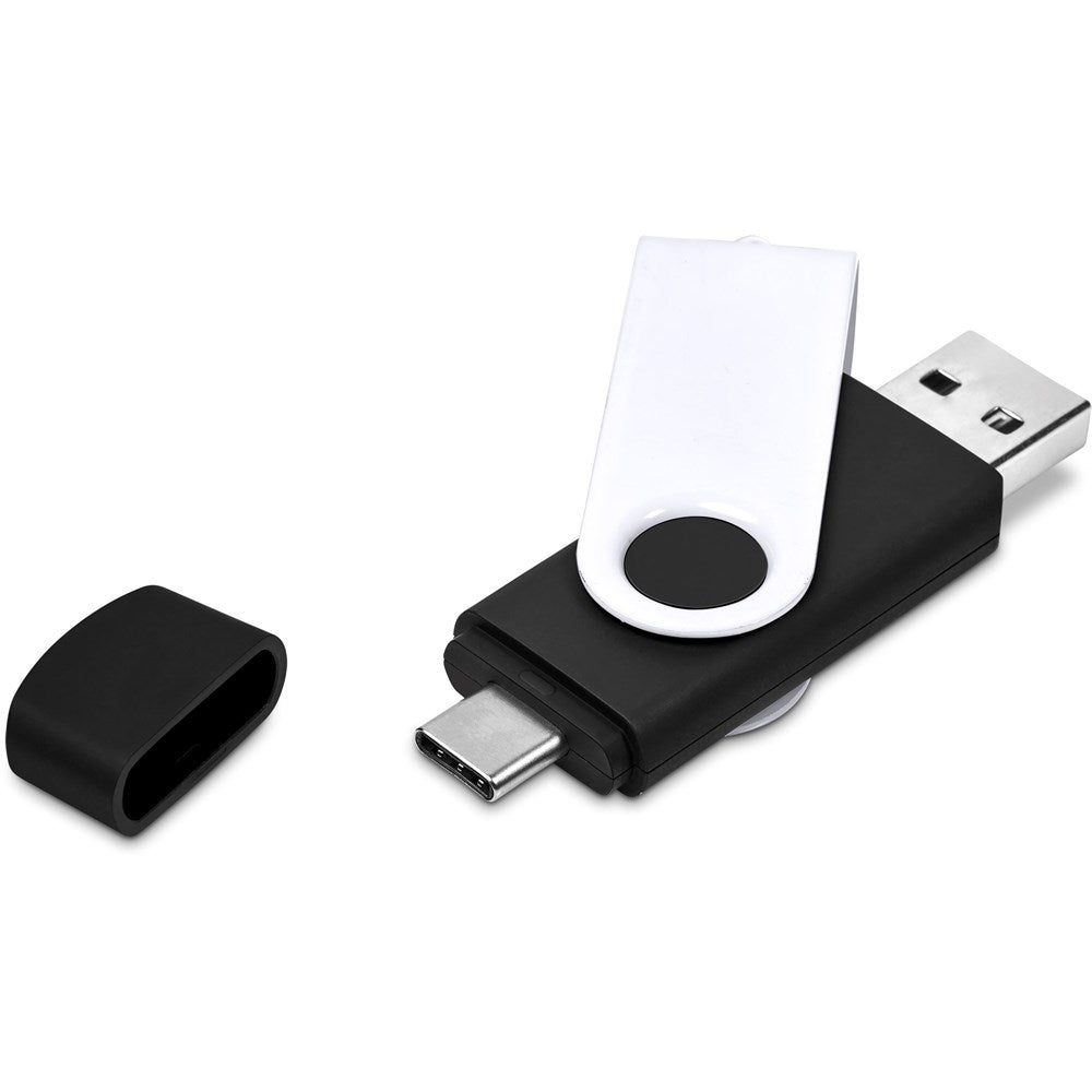 Shuffle Gyro Black Flash Drive – 8GB - Image 11