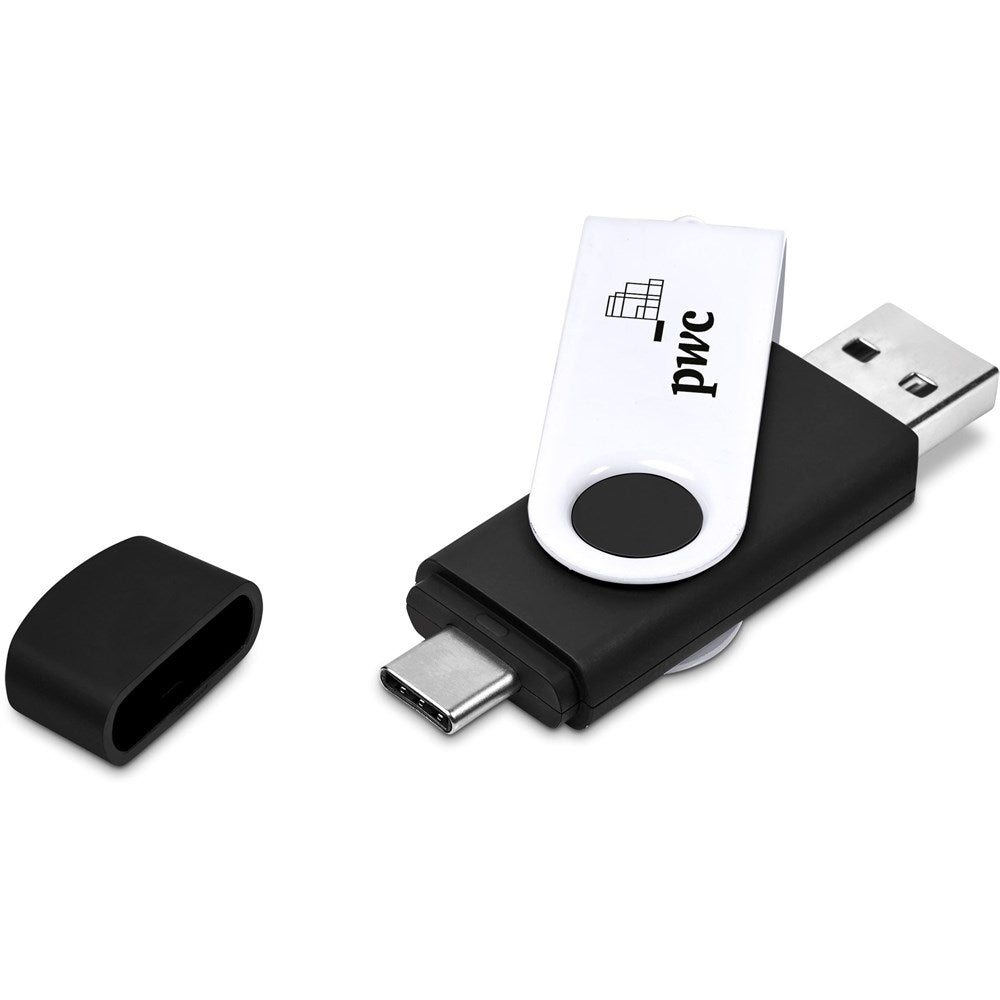 Shuffle Gyro Black Flash Drive – 8GB - Image 10