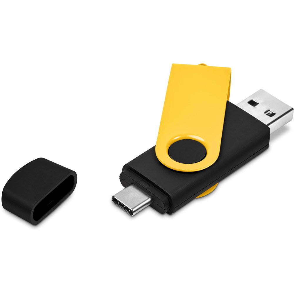 Shuffle Gyro Black Flash Drive – 8GB - Image 13