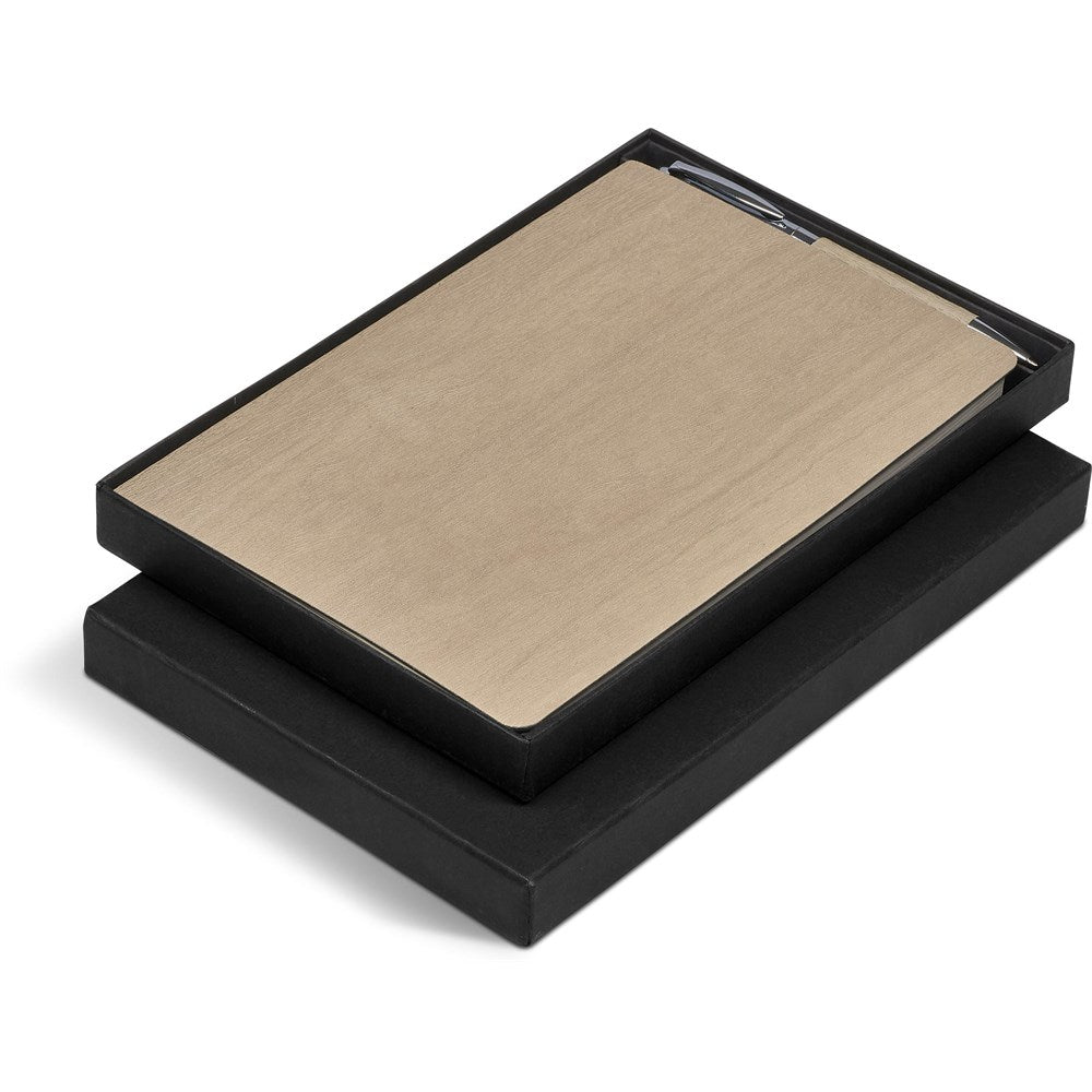 Oakridge Soft Cover Notebook & Pen Set - Image 4