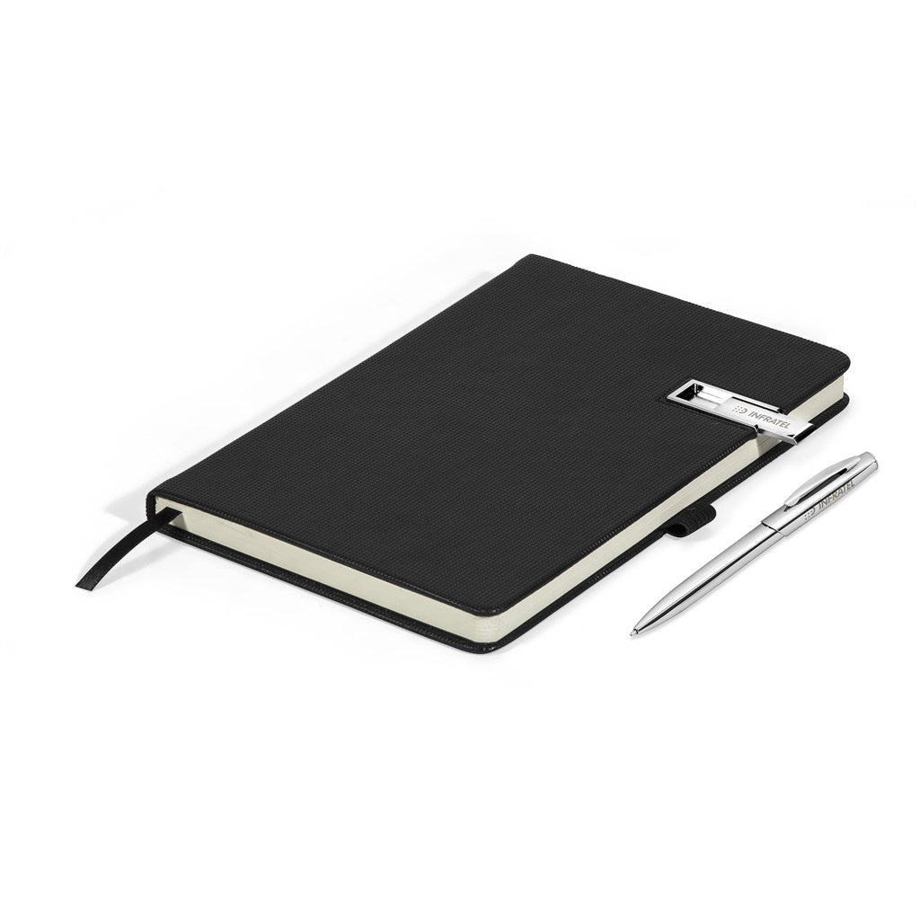 Cypher USB Notebook & Pen Set - 8GB - Image 4