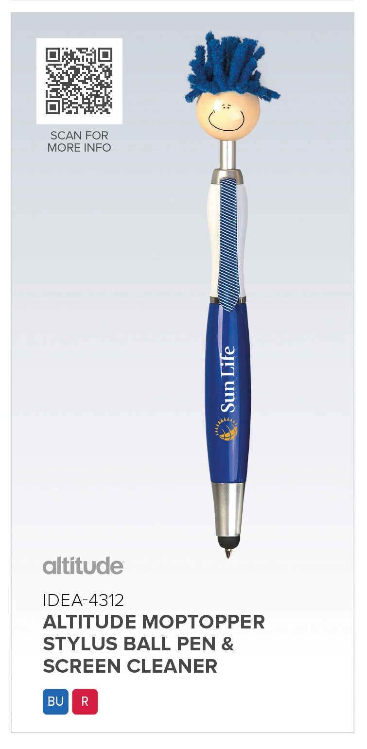 Altitude Moptopper Stylus Ball Pen & Screen Cleaner - Image 5