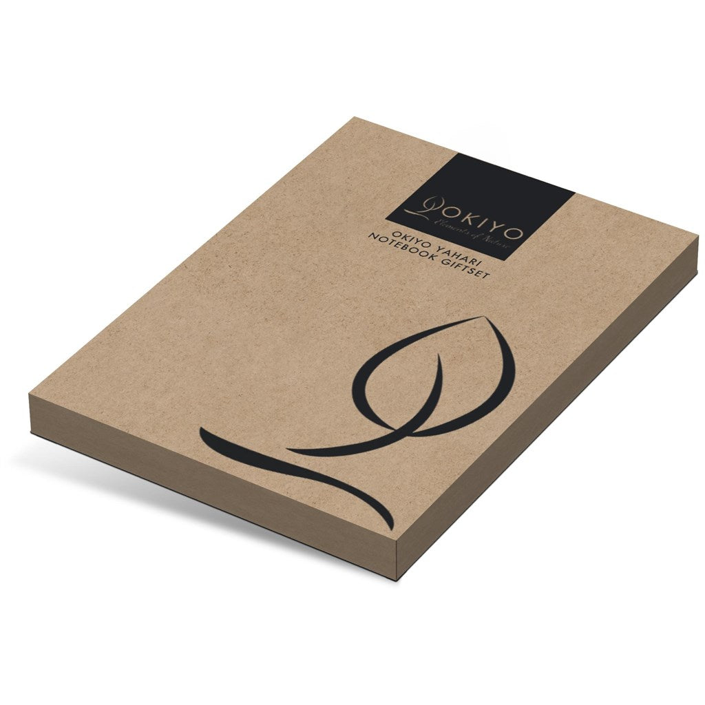 Okiyo Yahari Bamboo Notebook & Pen Set - Image 11