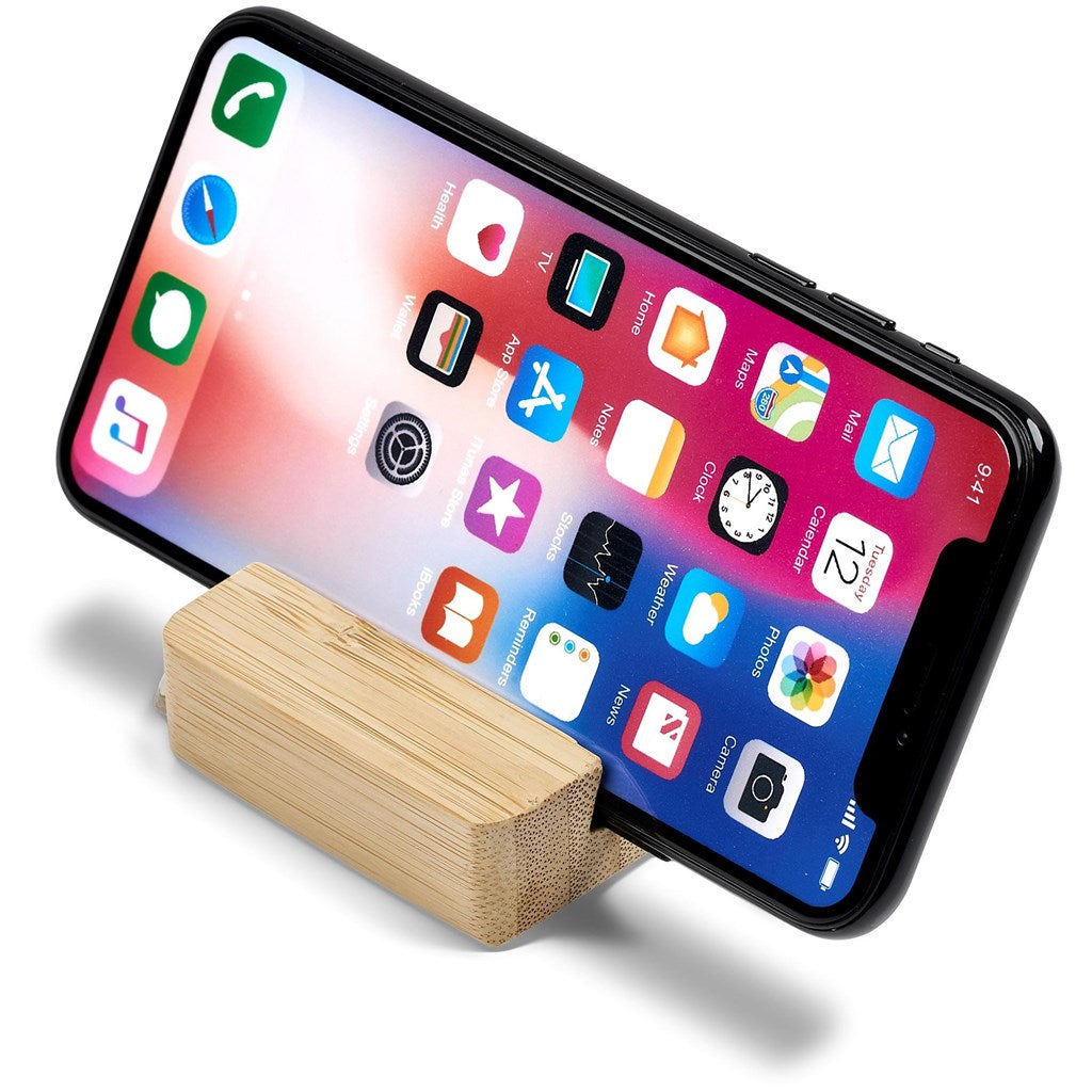 Okiyo Shinpura Bamboo Phone & Tablet Stand - Image 3