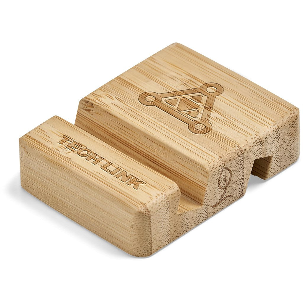 Okiyo Shinpura Bamboo Phone & Tablet Stand - Image 5