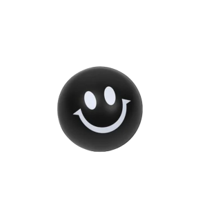 Black Stress Ball