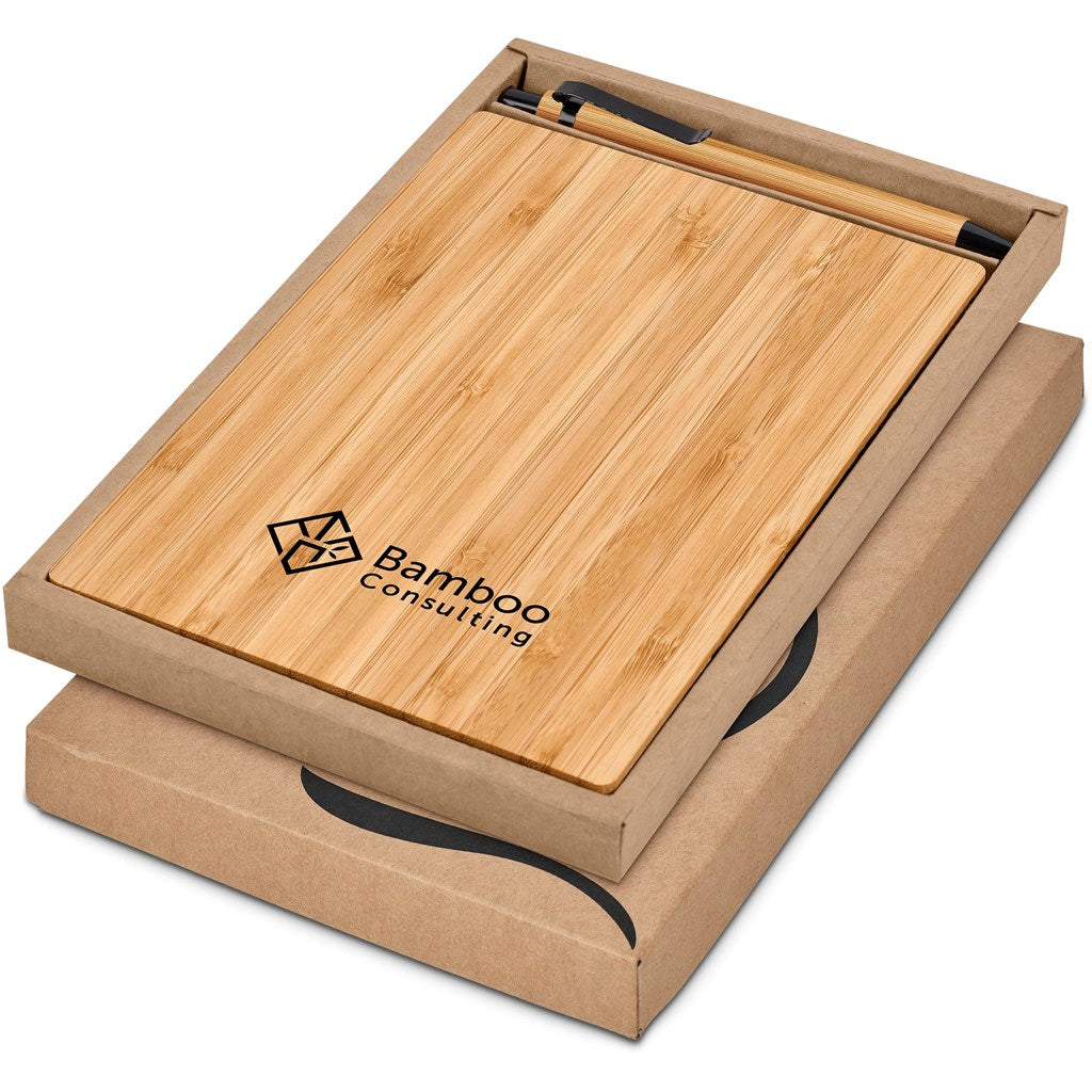 Okiyo Yahari Bamboo Notebook & Pen Set - Image 17