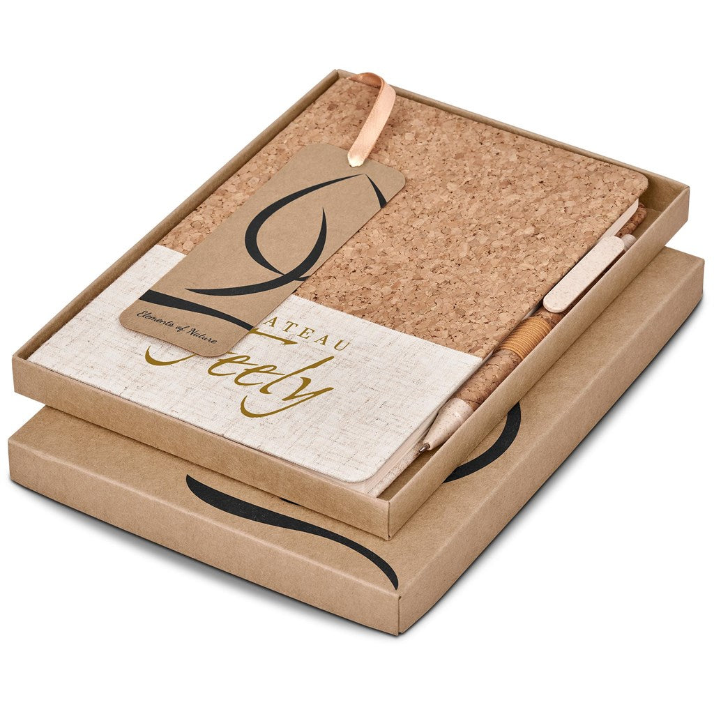 Okiyo Cardon Cork Notebook & Pen Set - Image 14
