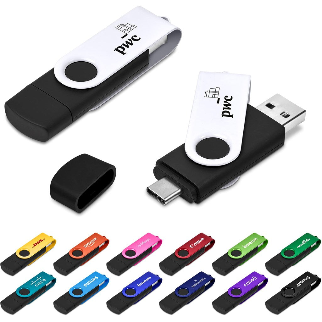 Shuffle Gyro Black Flash Drive – 8GB - Image 14