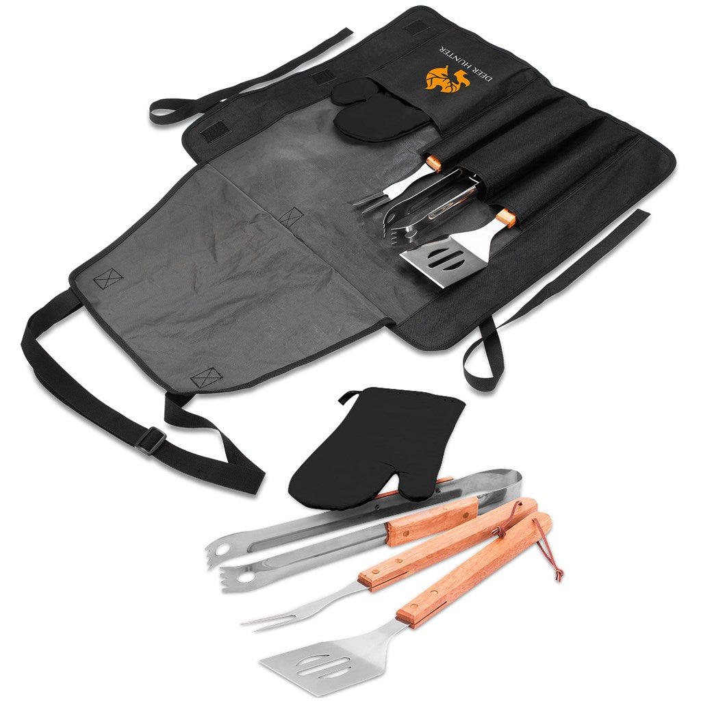 Altitude Griller 4-Piece Braai Apron Set - Image 7