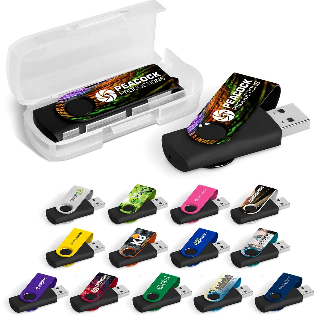 Axis Gyro Black Flash Drive - 32GB - Image 18